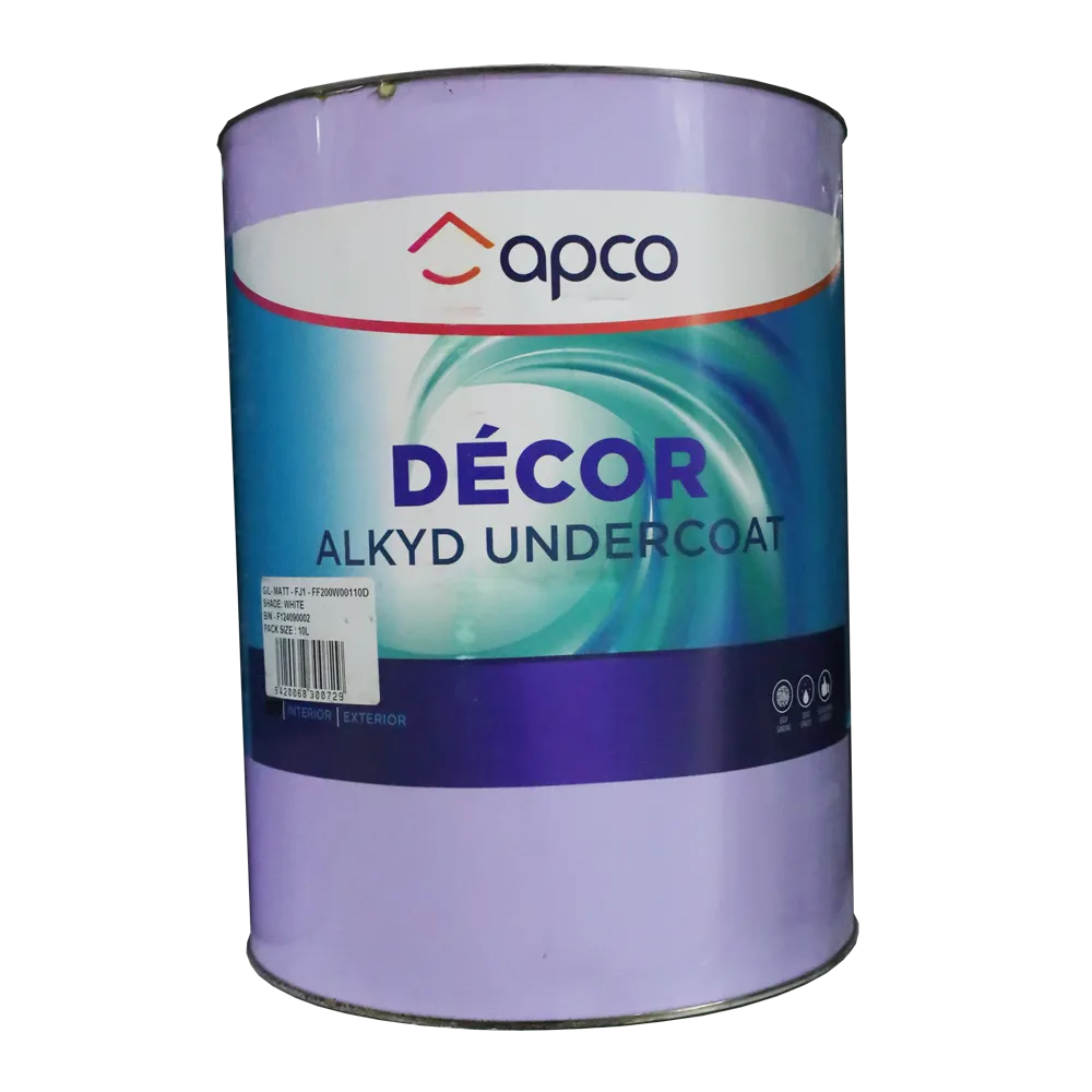 Apco Decor Undercoat Enamel White 10L
