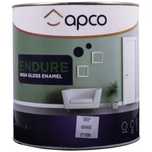 Apco Endure Gloss Enamel Deep Orange 4L