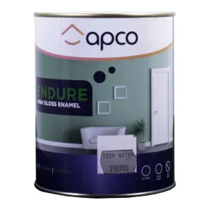 Apco Endure Gloss Enamel Deep Water 1L