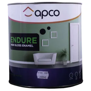 Apco Endure Gloss Enamel Grey 4L