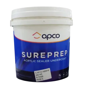 Apco Sureprep Undercoat Acrylic White 10L