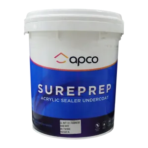 Apco Sureprep Undercoat Acrylic White 20L