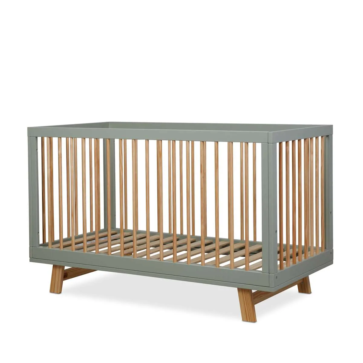 Aspen Classic Cot - Sage/Natural Mocka