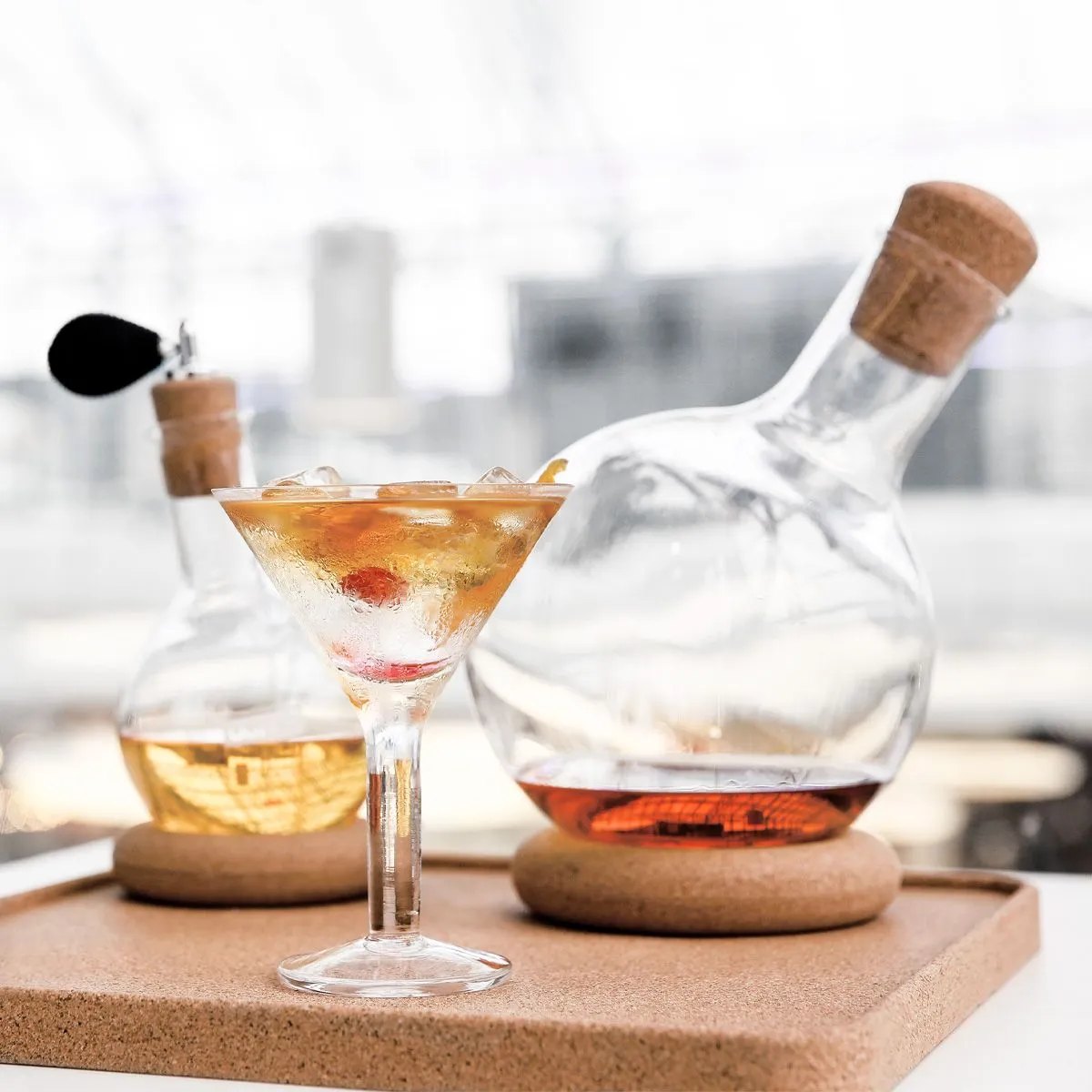 Bodum Melior Vodka And Dry Martini Set With 2 Glasses, 2 Pcs.