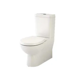 Caroma Opal II Wall Faced Toilet Suite B/E Cistern Soft Close Seat P-Trap
