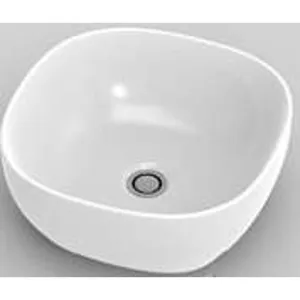 Claytan Omega Curved Square Above Counter Basin 400D