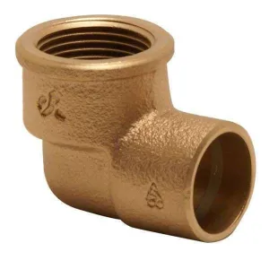 Copper Female Elbow 22mm