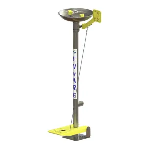 Enware Free Standing Eye Wash S/S - Hand & Foot Operated
