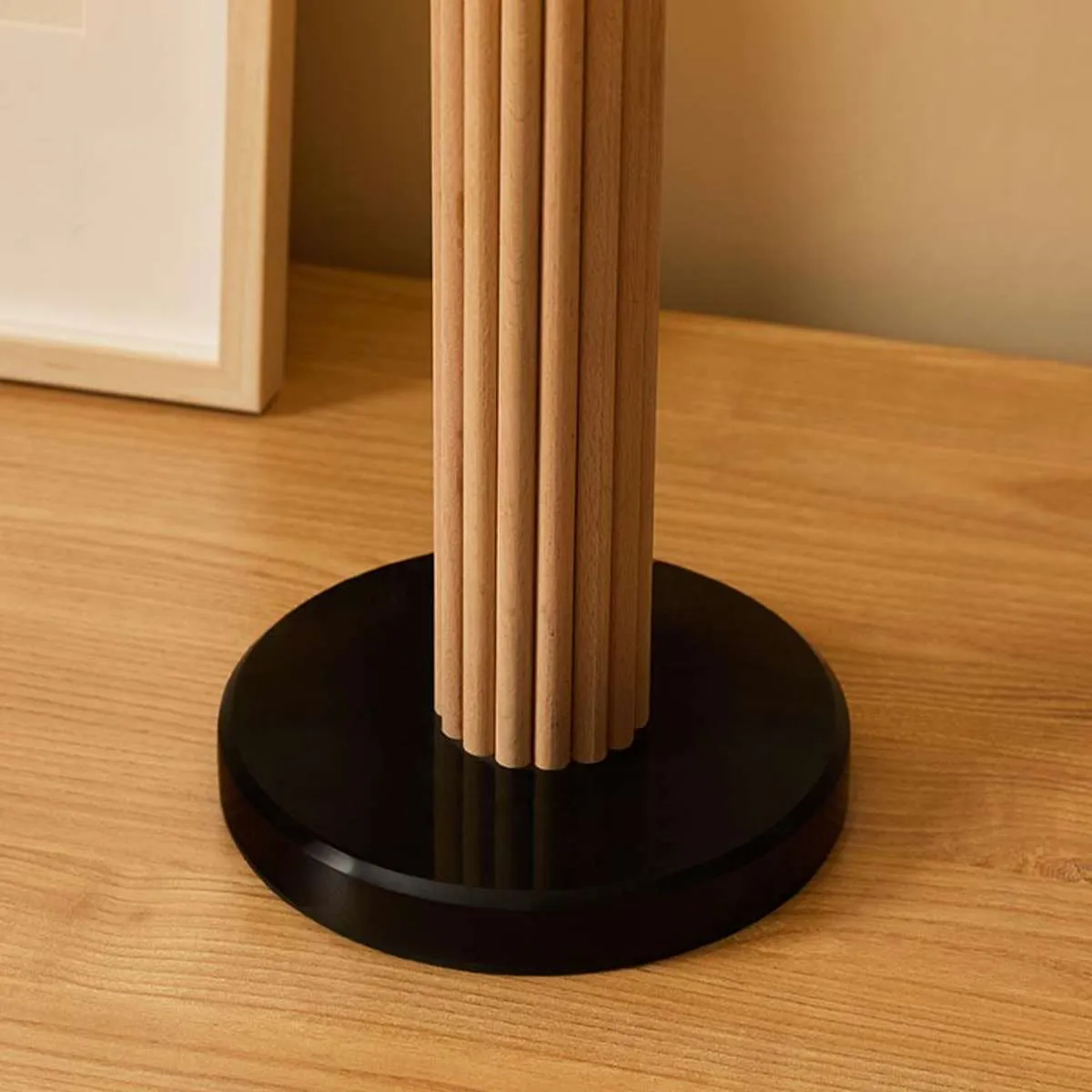 Eve Black Marble Base Table Lamp Mocka