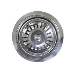 Evia 40 x 100mm Tail Adj Basket Waste- Chrome