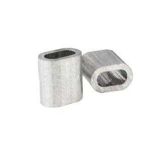 Fixworx Crimp Oval for Cable & Wire Rope M6 2pc Alum