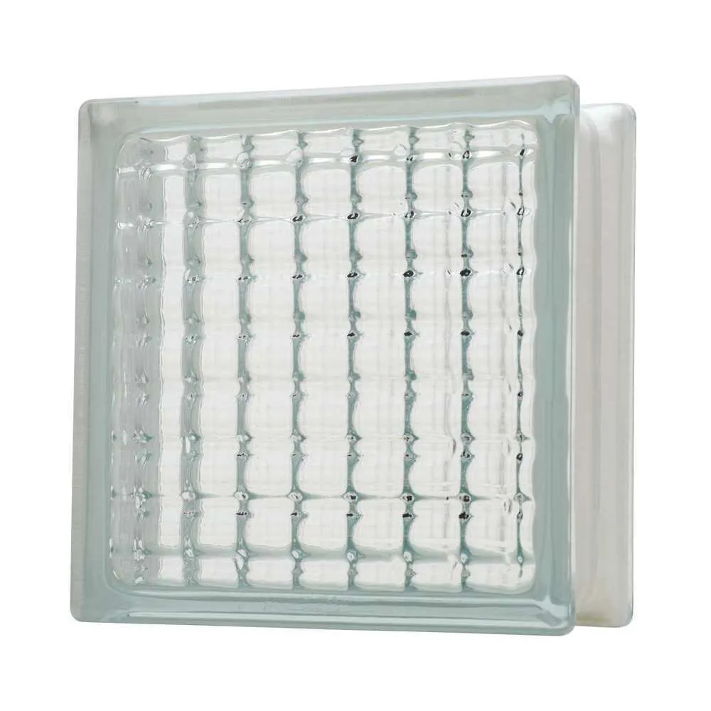 Glass Block 190 x 190 x 80mm(Crystal Parallel)