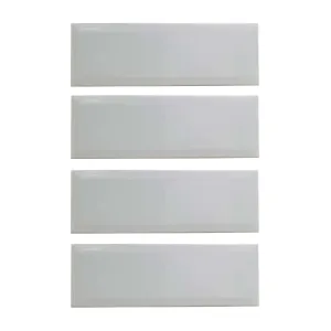Hallsun Wall Tile 300x100 #B1300-B Ceramic White Gloss (40pc/1.2sqm Ctn)