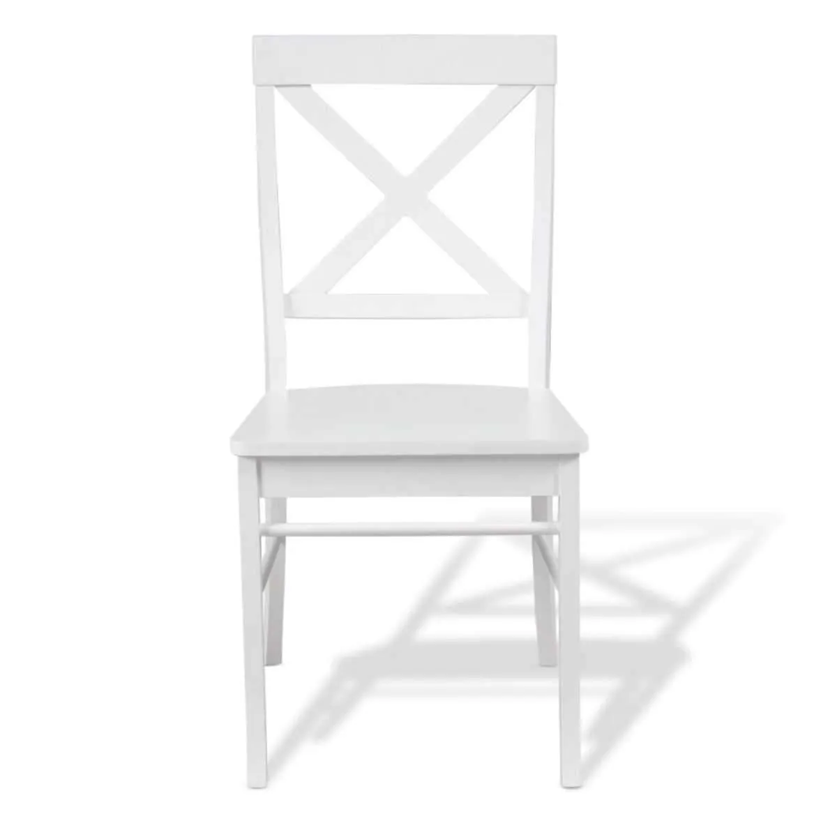 Hamptons Dining Chair - White Mocka
