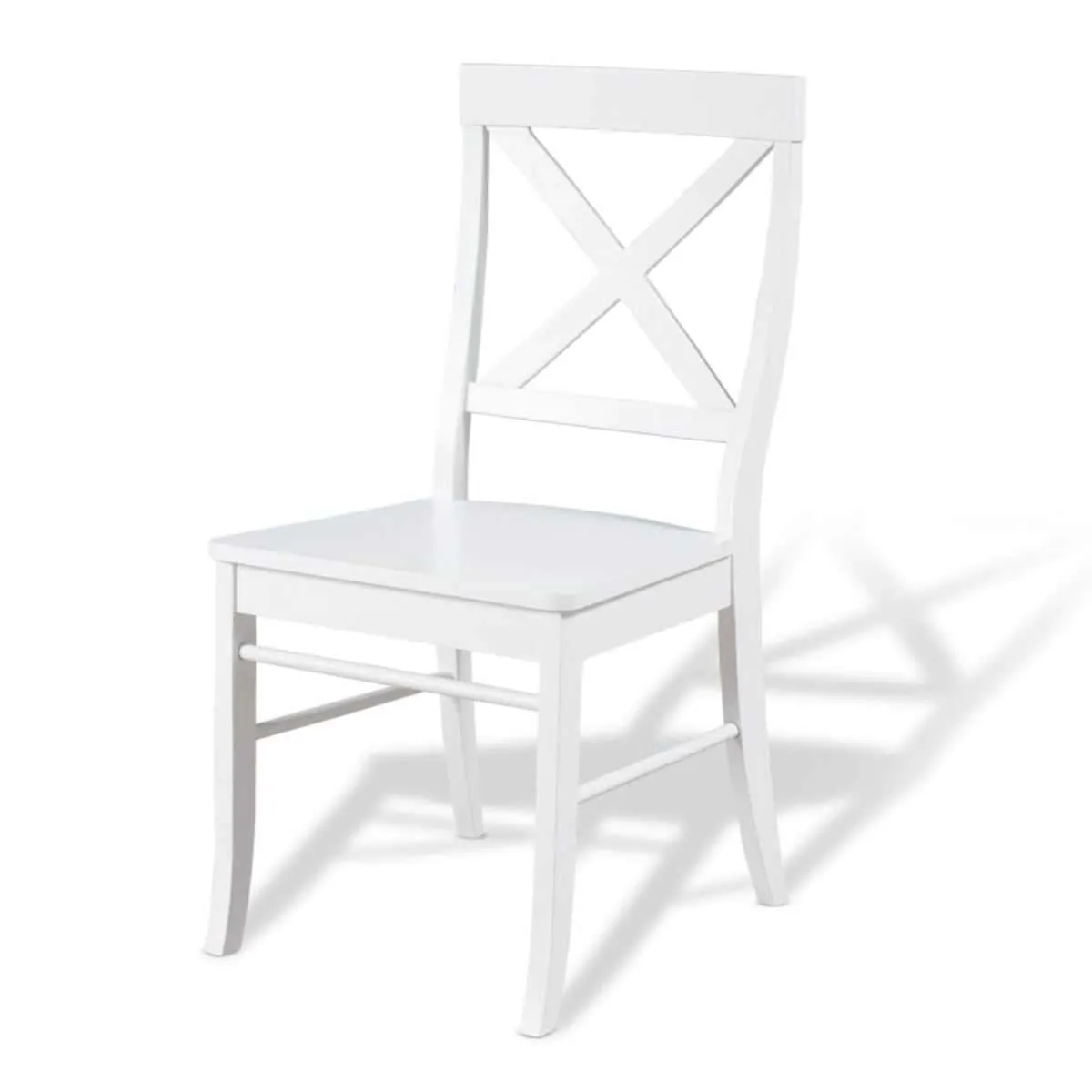 Hamptons Dining Chair - White Mocka