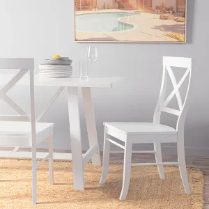 Hamptons Dining Chair - White Mocka