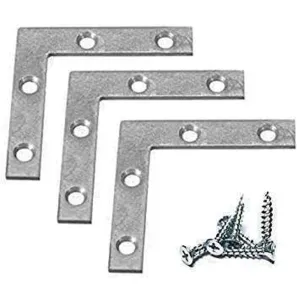 Handy Corner Brackets ZP 38 x 38mm 4pc