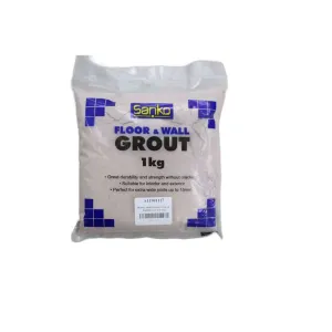 Hardy Sanko Grout Floor & Wall Brown Ash 1kg