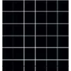 Heyse Mosaic Tile 300 x 300 #4808 Ceramic Black (22pc/2sqm Ctn)