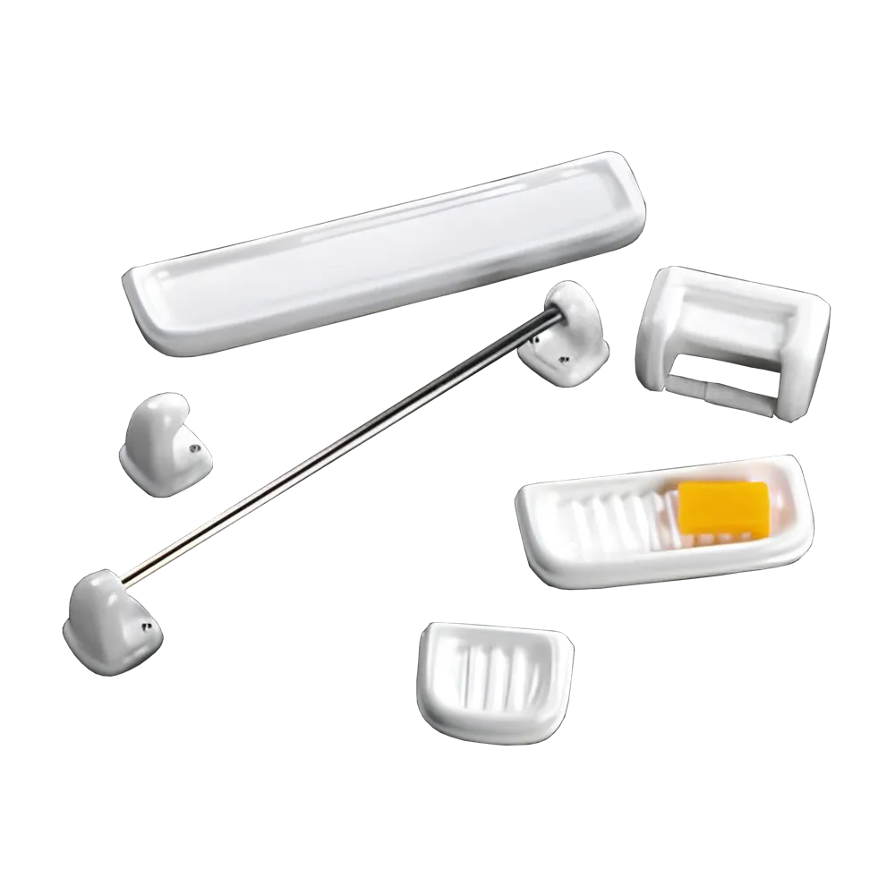 Inox Bathroom Accessories 6pcs Set