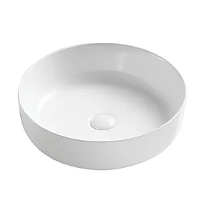 Inox Delta Counter Basin 450 Round White