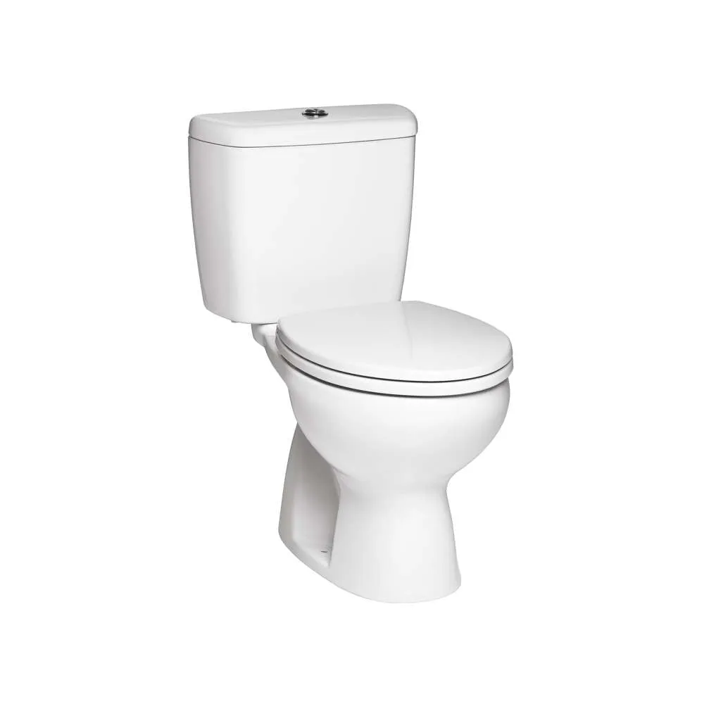 Inox Delta Toilet Suite P-Trap White 180mm