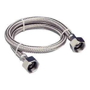 Inox Flexible Hose S/S 100cm F12/F12
