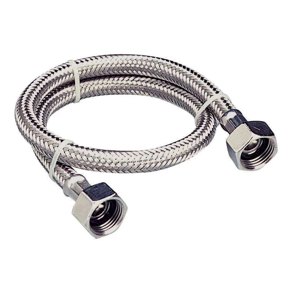 Inox Flexible Hose S/S 100cm F12/F12