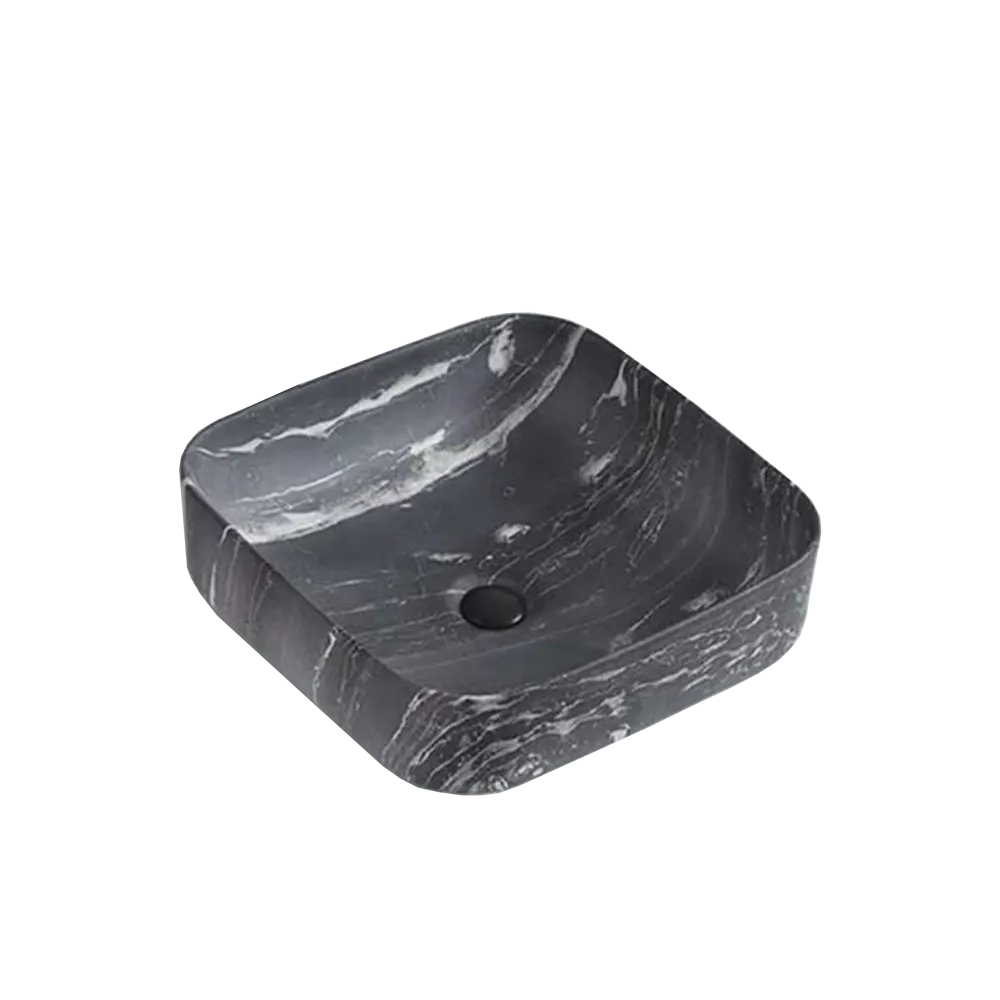 Inox Marb Basin SQ 395 - Black