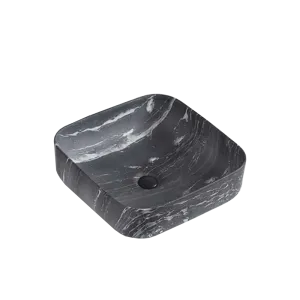 Inox Marb Basin SQ 395 - Black