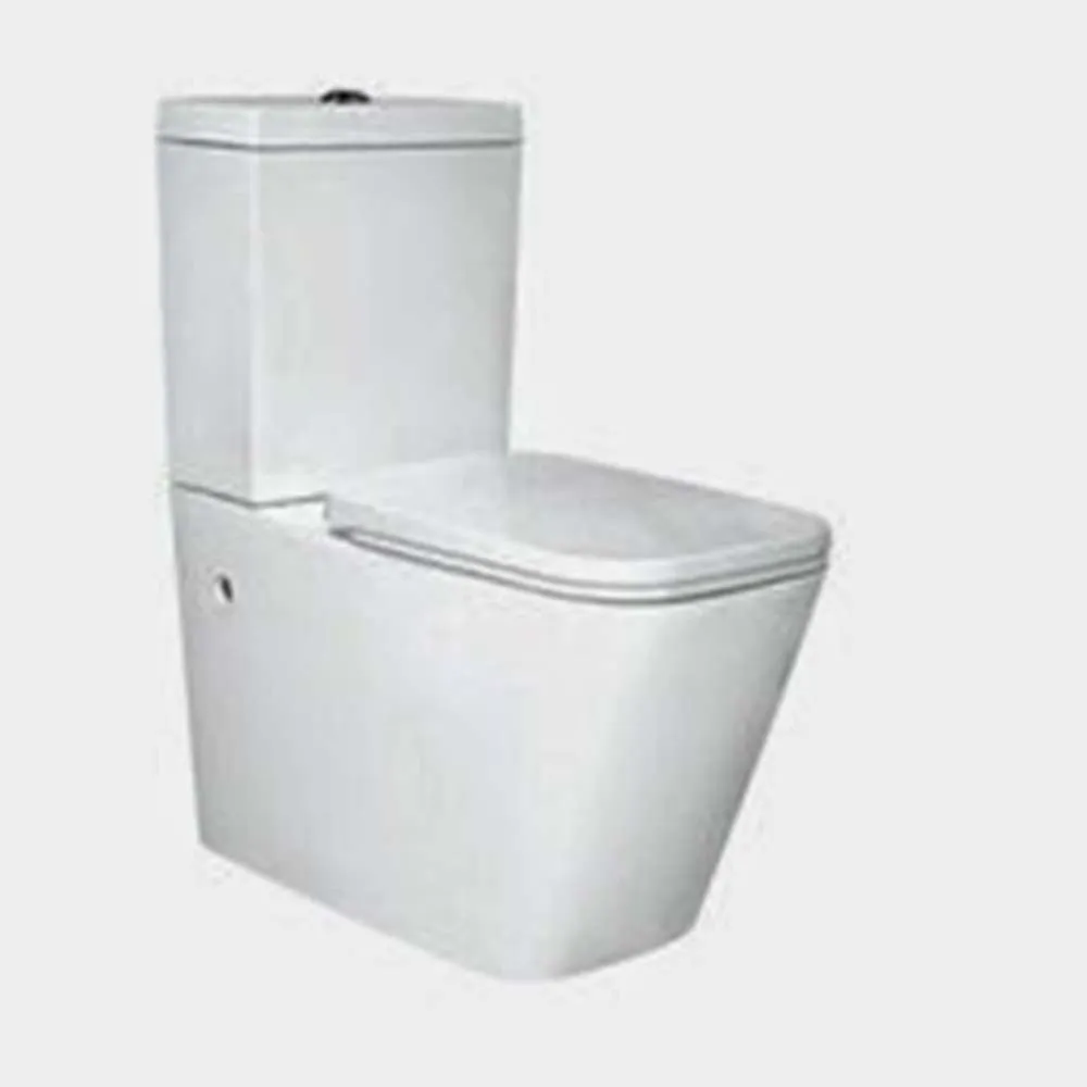 Inox Omega Toilet Suite P-Trap White 180mm