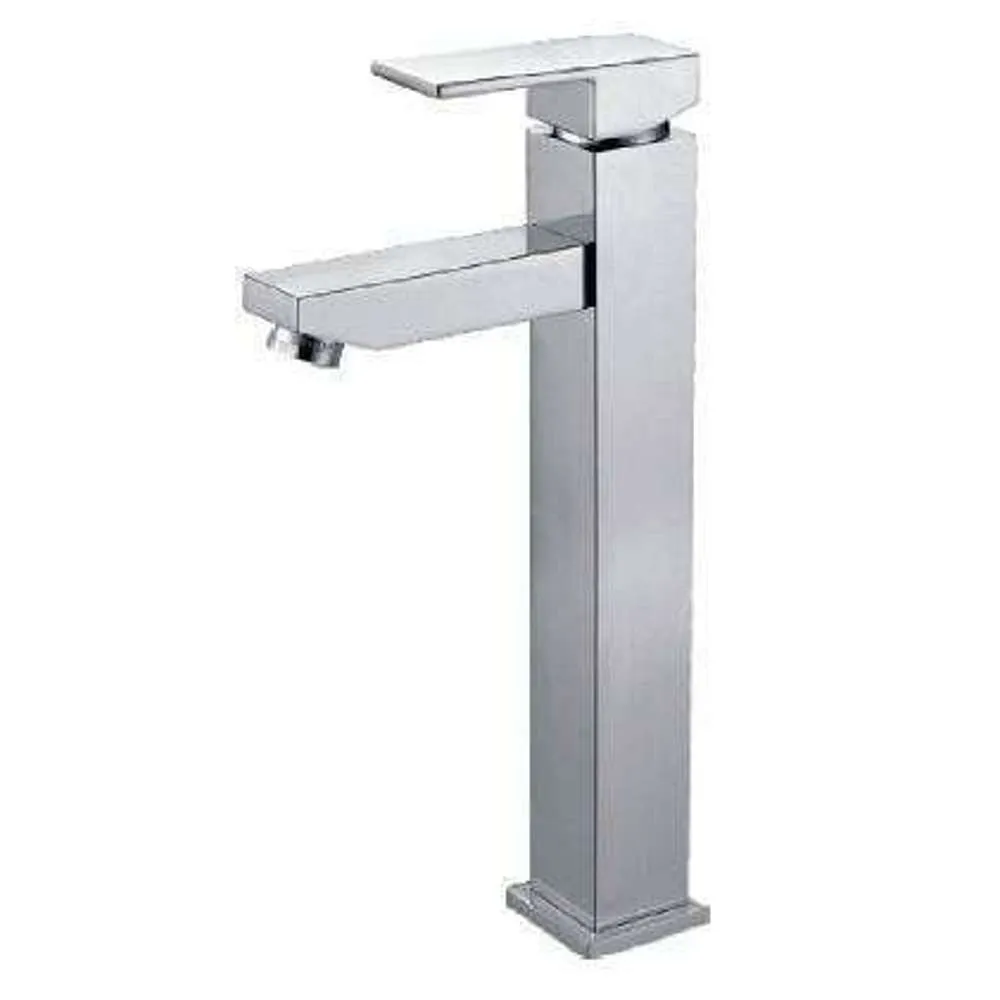 Inox Quya Basin Mixer Square 18