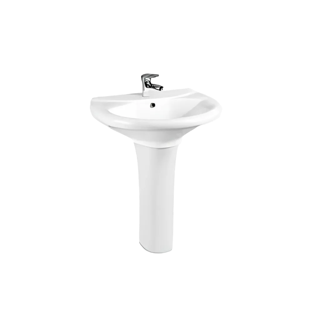 Inox Trend Pedestal Basin PL 510 x 665 x 890mm