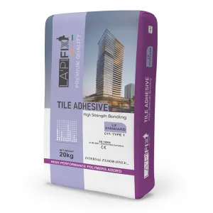 LapiFix Tile Adhesive Standard Grey 20kg