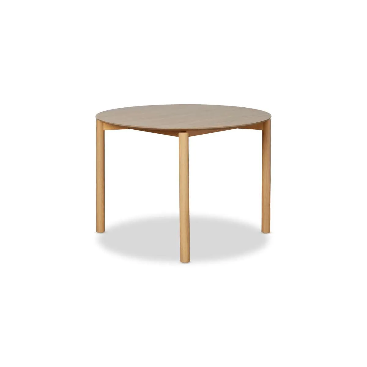 Leon 4 Seater Dining Table - Natural Mocka