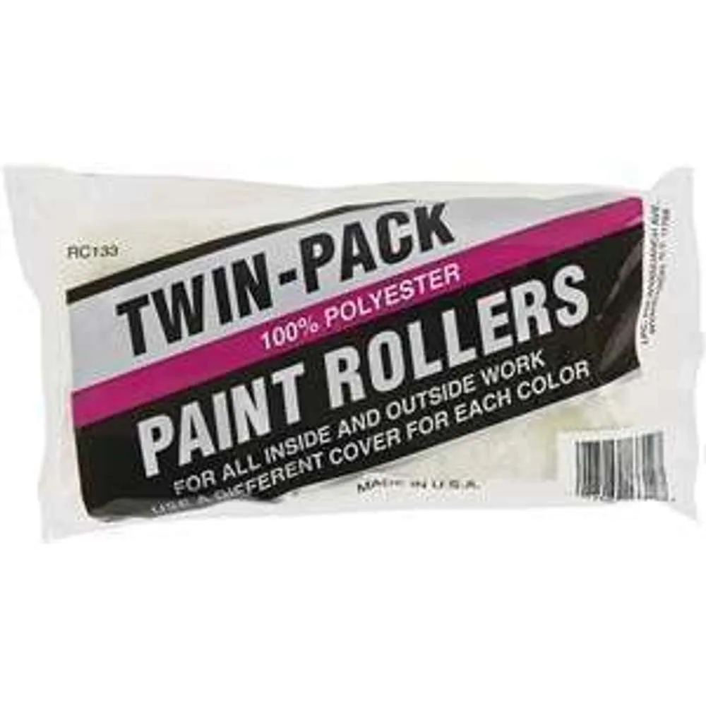 Linzer Roller Cover 9" x 3/8" (Twin Pack)