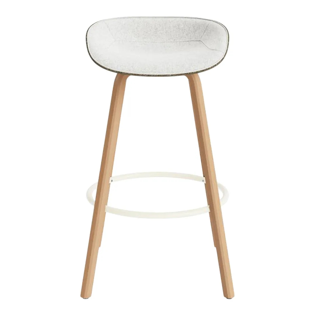 Mat Bar Stool - Front Upholstered