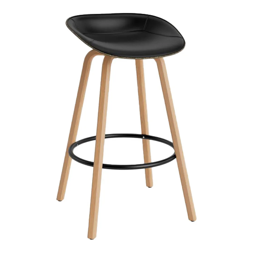 Mat Bar Stool - Front Upholstered