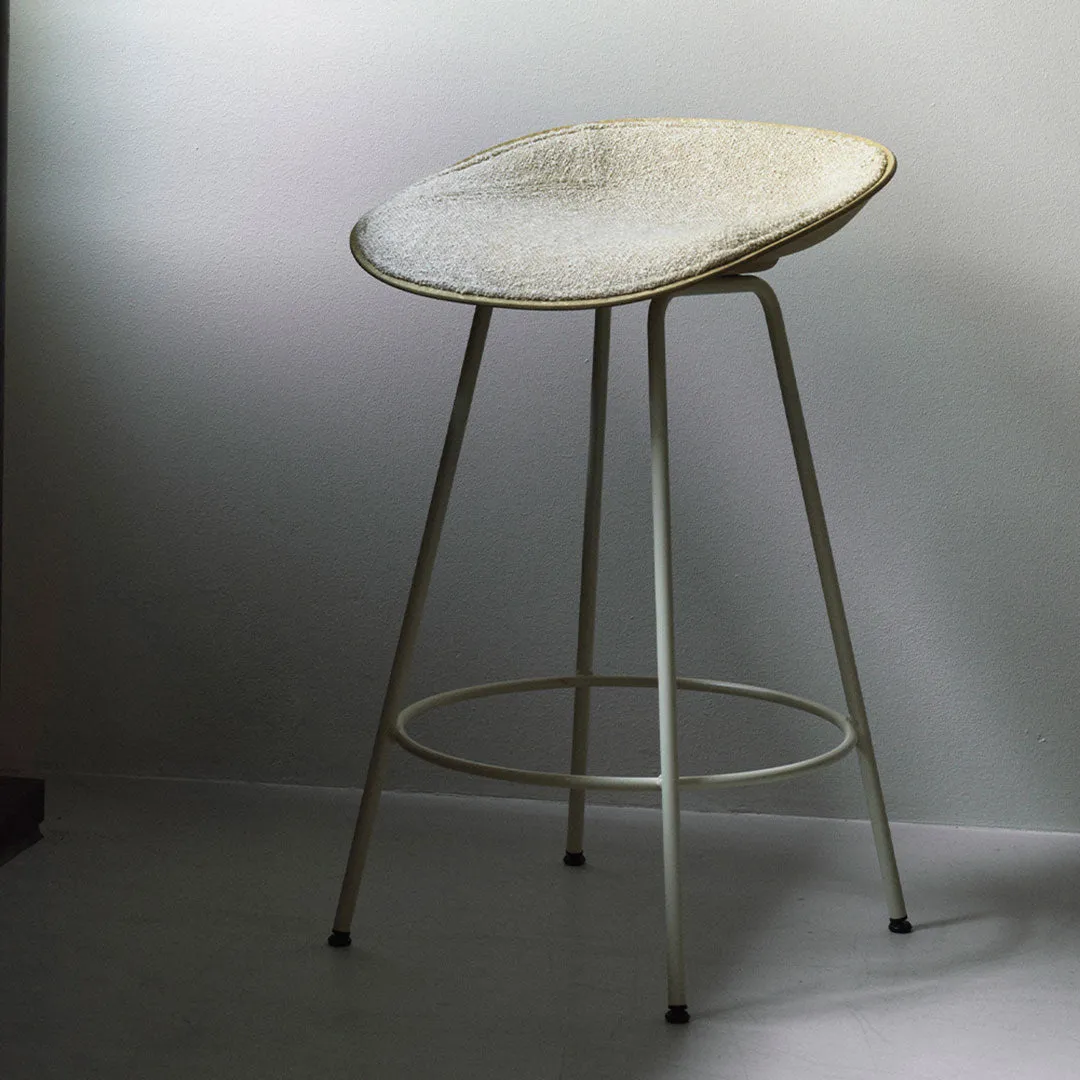 Mat Bar Stool - Front Upholstered