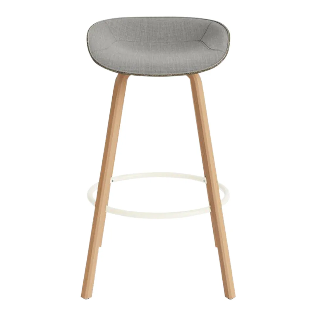 Mat Bar Stool - Front Upholstered