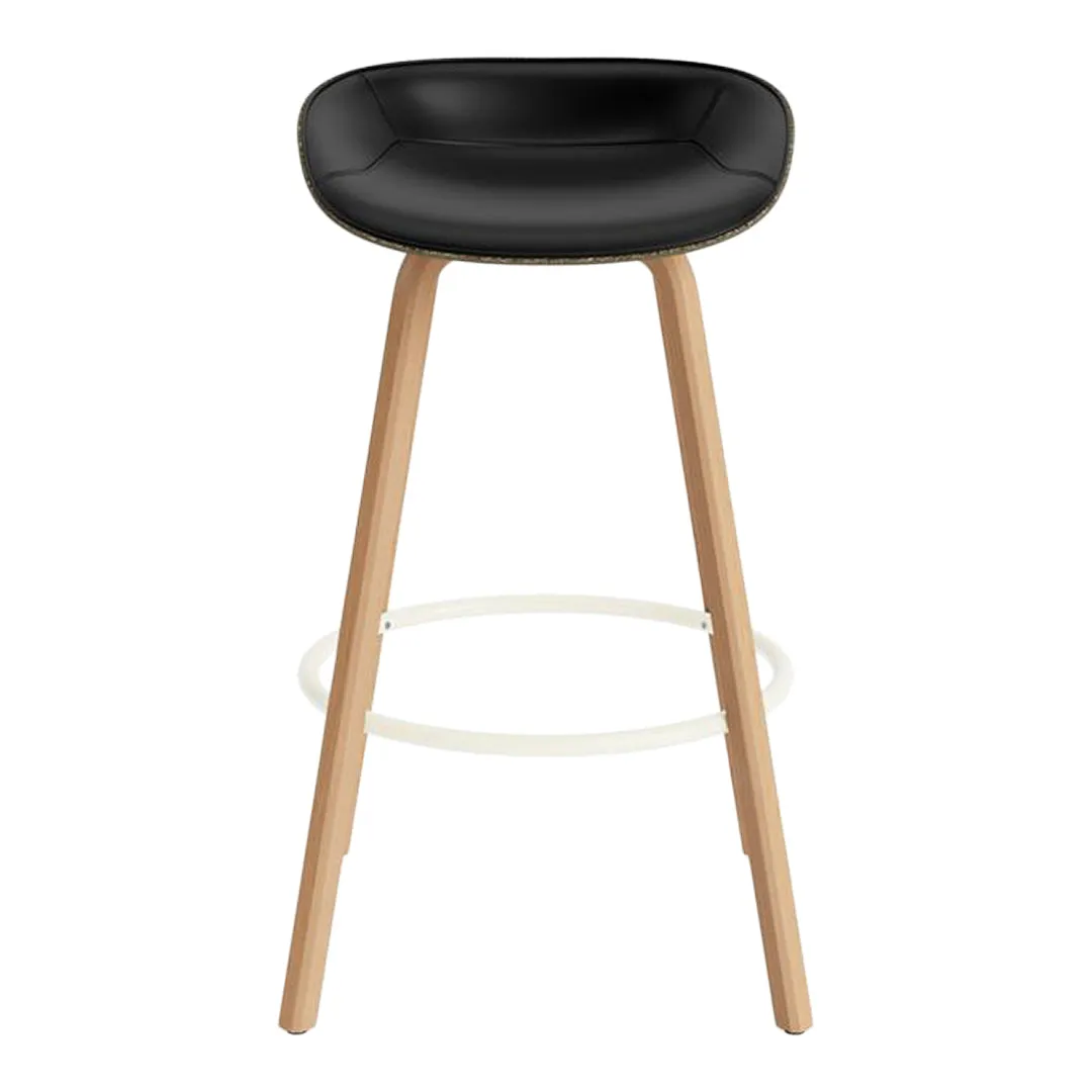 Mat Bar Stool - Front Upholstered