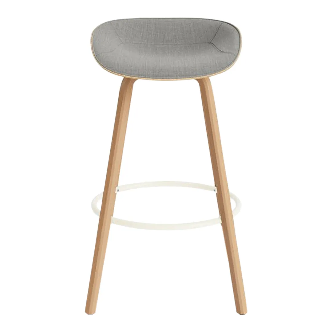 Mat Bar Stool - Front Upholstered
