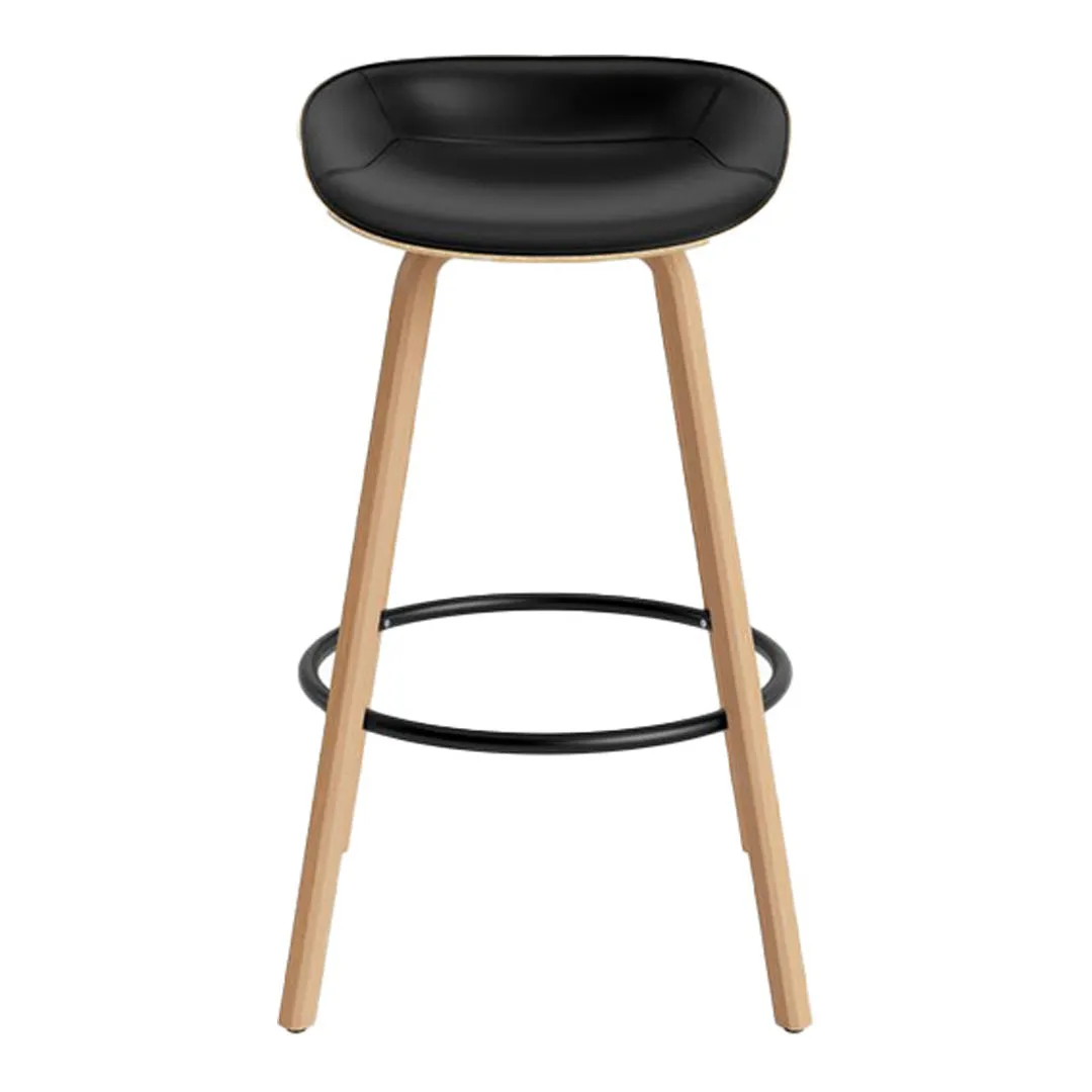 Mat Bar Stool - Front Upholstered