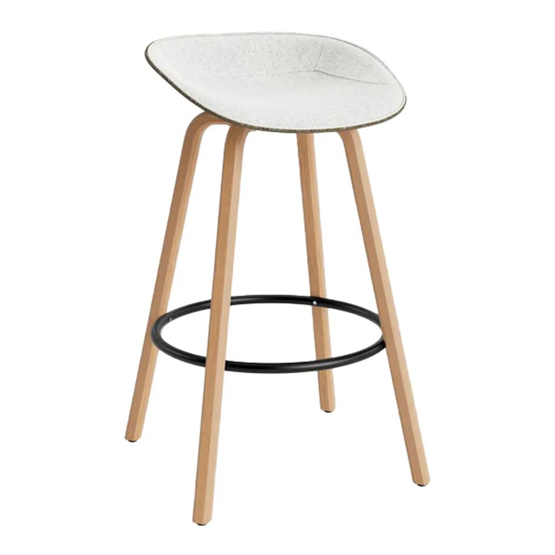 Mat Bar Stool - Front Upholstered