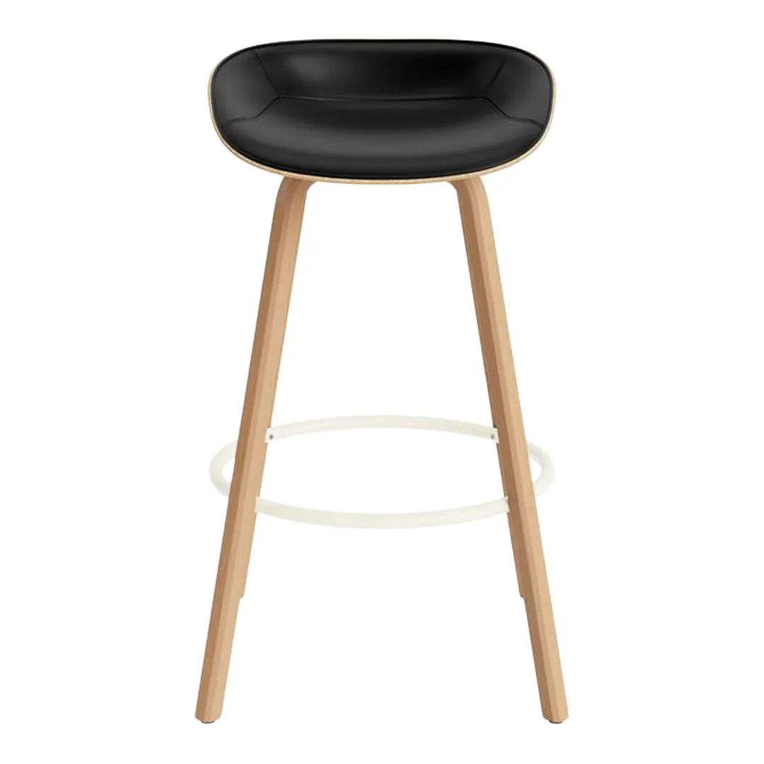 Mat Bar Stool - Front Upholstered