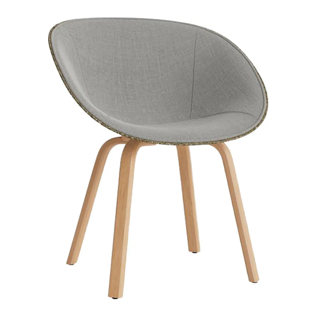 Mat Dining Chair w/ Arms - Front Upholstered