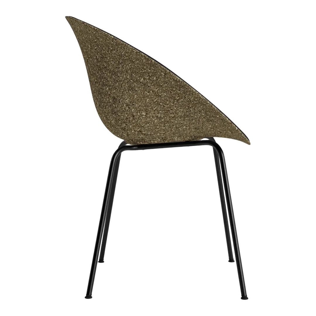 Mat Dining Chair w/ Arms - Front Upholstered