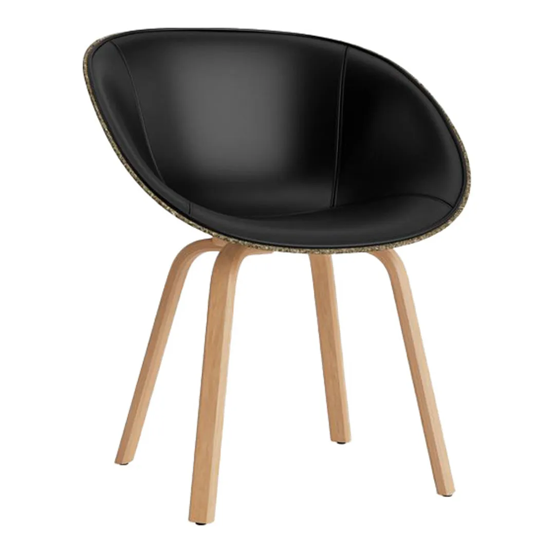 Mat Dining Chair w/ Arms - Front Upholstered