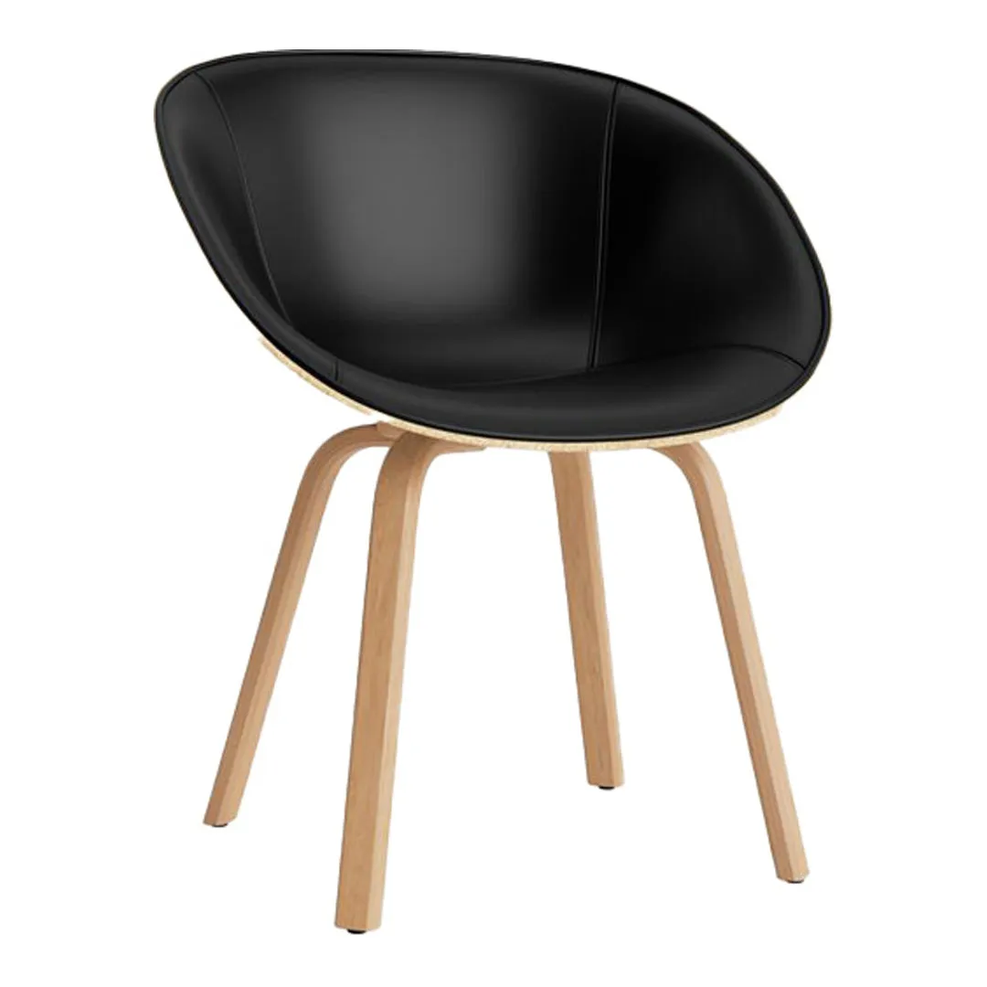 Mat Dining Chair w/ Arms - Front Upholstered