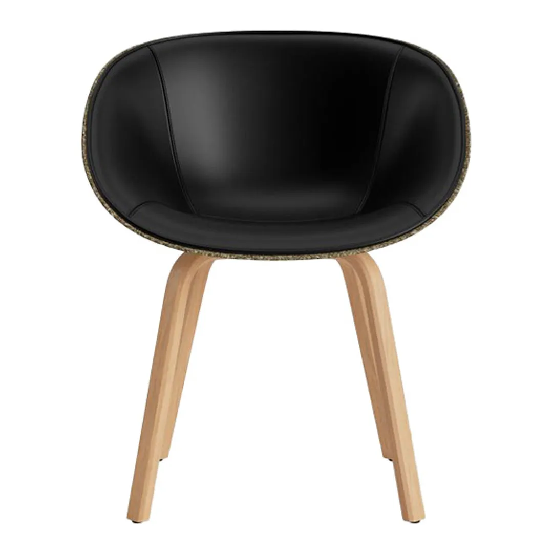 Mat Dining Chair w/ Arms - Front Upholstered